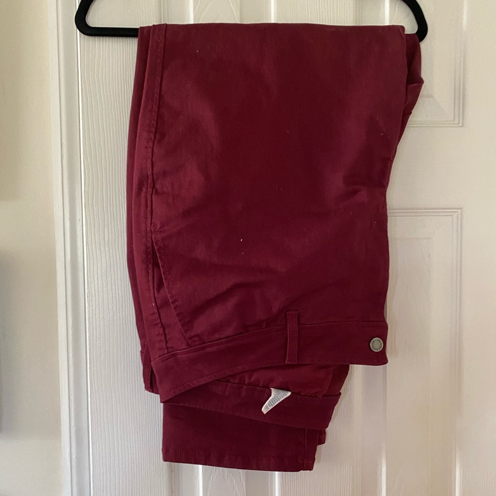 Marshall & Spruce maroon trousers size 22